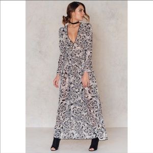 For Love & Lemons Maxi Dress Gracie XS